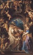 Peter Paul Rubens St Gregory the Great Surrounded by Otber Saints (mk01) china oil painting reproduction